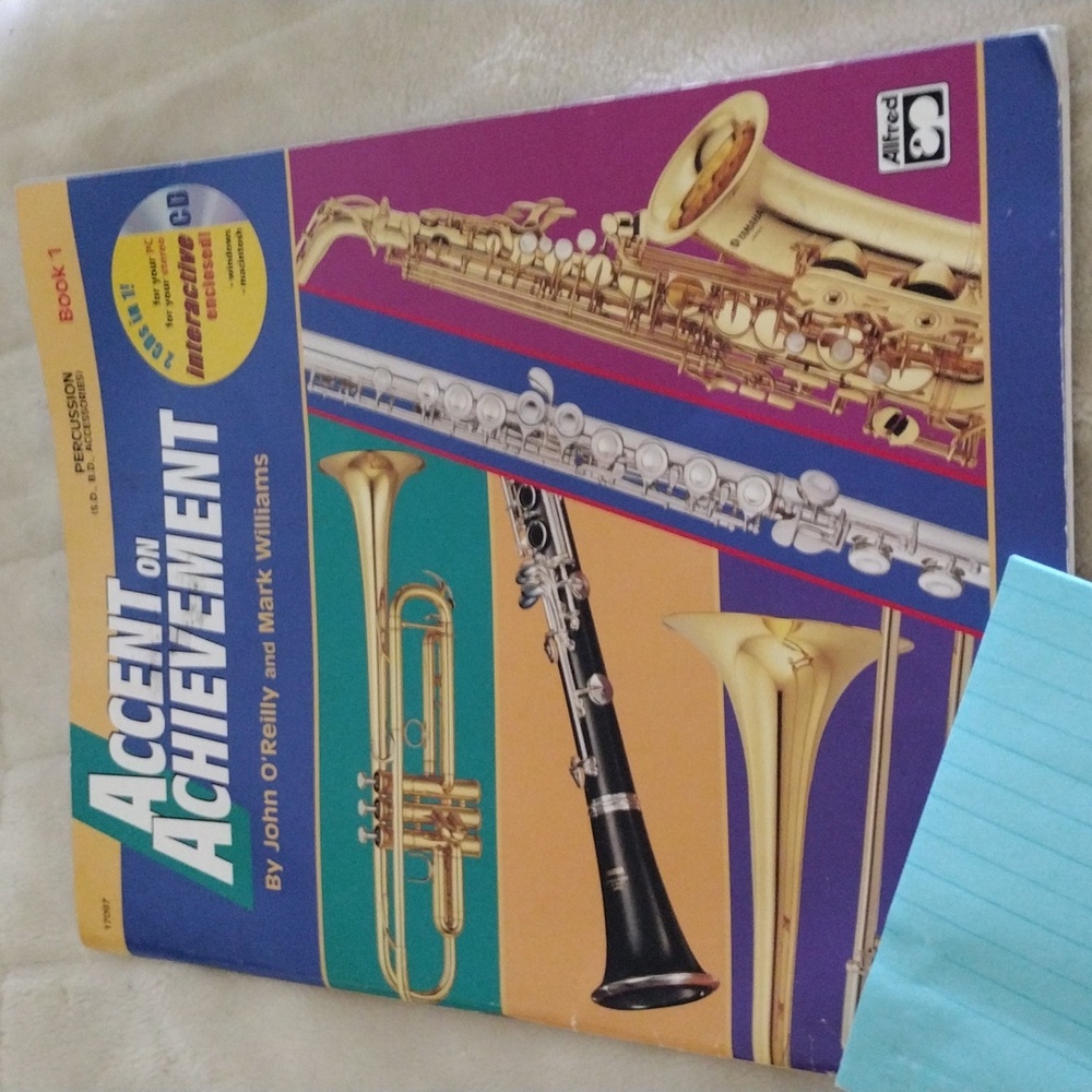 Accent on Achievement Percussion Book 1